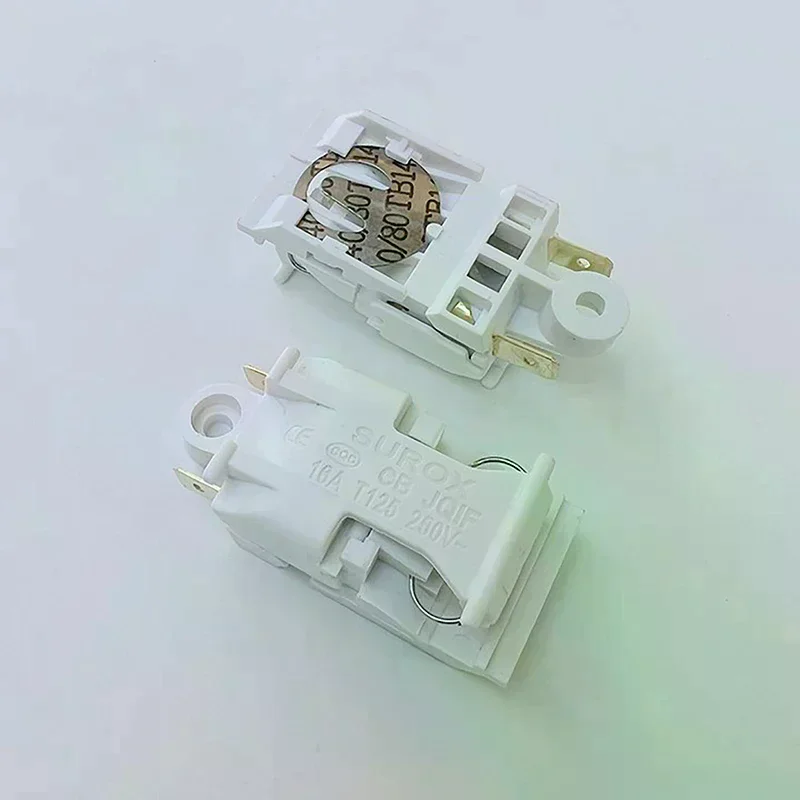 5 Pcs Electric Kettle Switch Accessories 16A White High Power Temperature Control Automatic Outage Handle Key Switch