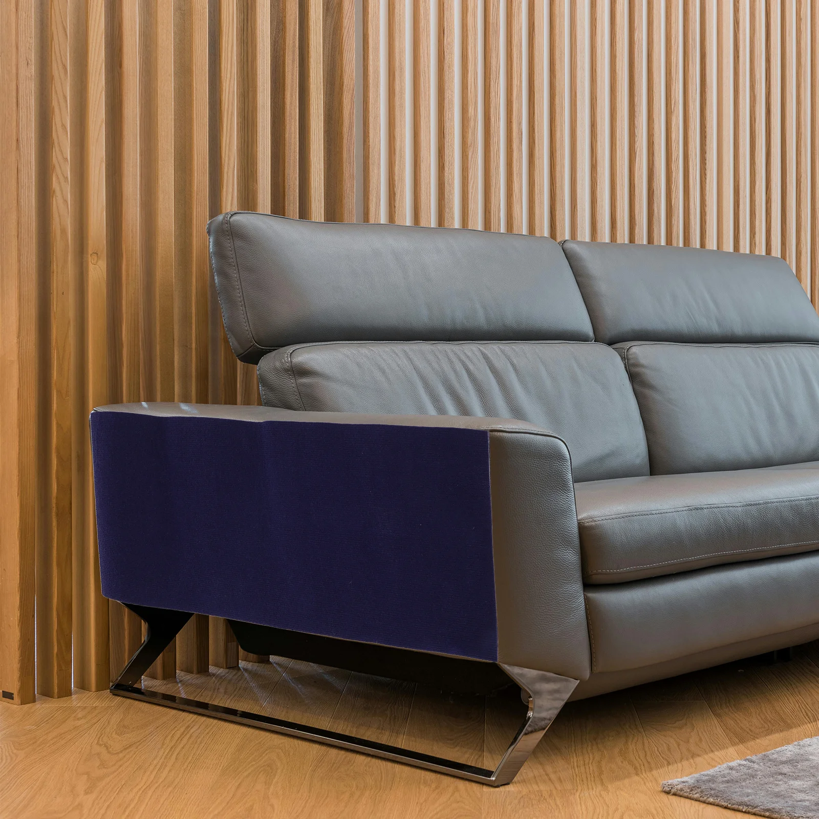 

Anti Scratch Sofa Cover - Self Adhesive Cat Scratcher Pad for Furniture Protection - Cat Scratching Mat for Couch and Bed