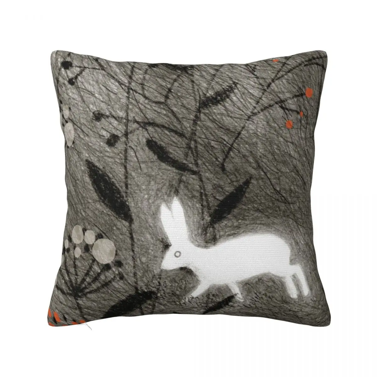 

Hare Throw Pillow Rectangular Cushion Cover Decorative Sofa Cushions Embroidered Cushion Cover Cushion Covers For Living Room