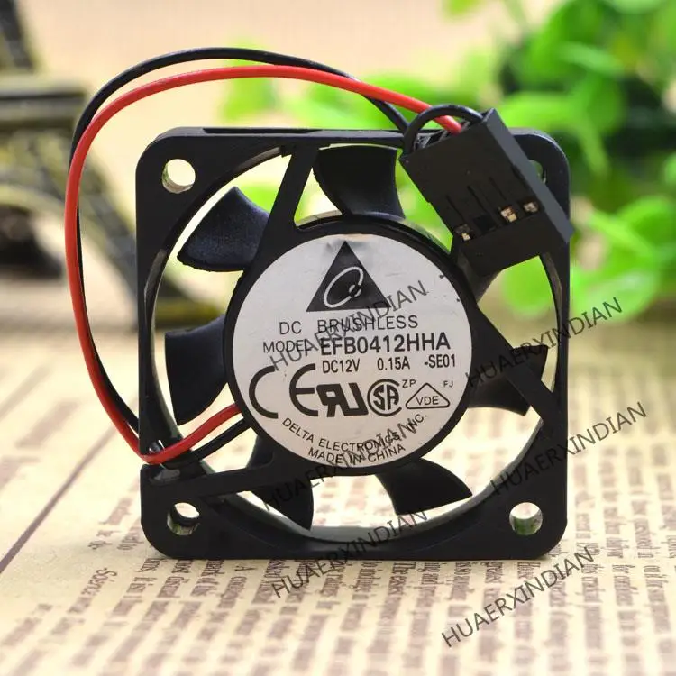 ใหม่4010 4ซม.12V 0.15A EFB0412HHA ชุดพัดลมระบายความร้อนชุด