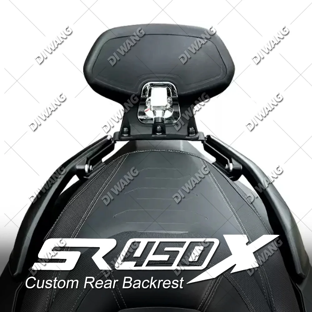 For 2026 VOGE SR450X Motorcycle Rear Passenger Backrest Seat Lumbar Support Waist Rest Safety Backrest Modified Accessories