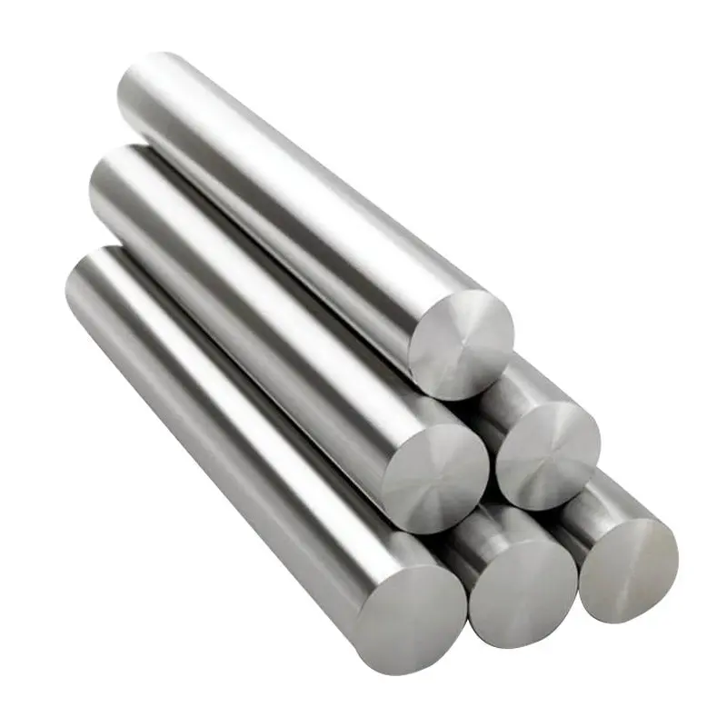 304 Stainless Steel Solid Smooth Round Steel Rod Length 500mm Zero Cutting
