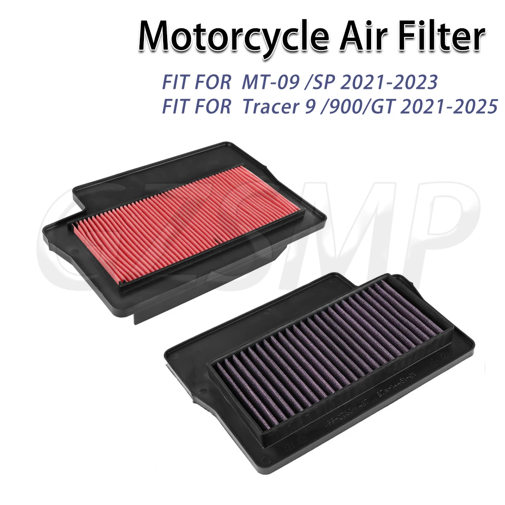 

Motorcycle High Flow Air Filter fit For Yamaha MT-09 MT09 SP/ Tracer Tracer 900 /GT 2021-2023 2024 2025