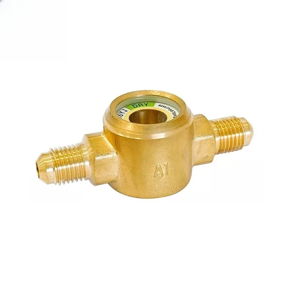 SYJ10L11 3/8inch male thread, high-precision color indicator, brass