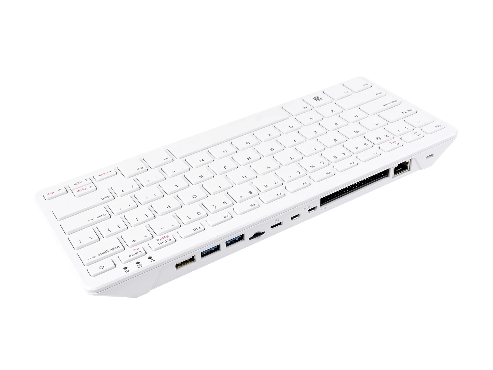 Picture 4: Raspberry Pi 500 with Waveshare Accessory, Display Kit, Powerful Computer Built Into A High-quality Keyboard (US)