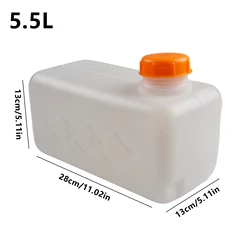 5.5L Plastic Fuel Oil Gasoline Tank A66944 For Car Truck Air Diesel Parking Heater 28x13x13cm Oil Storge Fuel Tanks