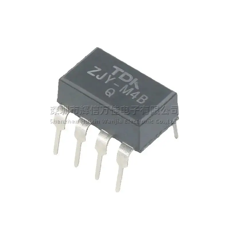 10 Uds. Filtro inductor de modo común enchufable de 4 cables ZJY51R5-M4PB 50V 0.5A 100UH bobina de estrangulación de modo común