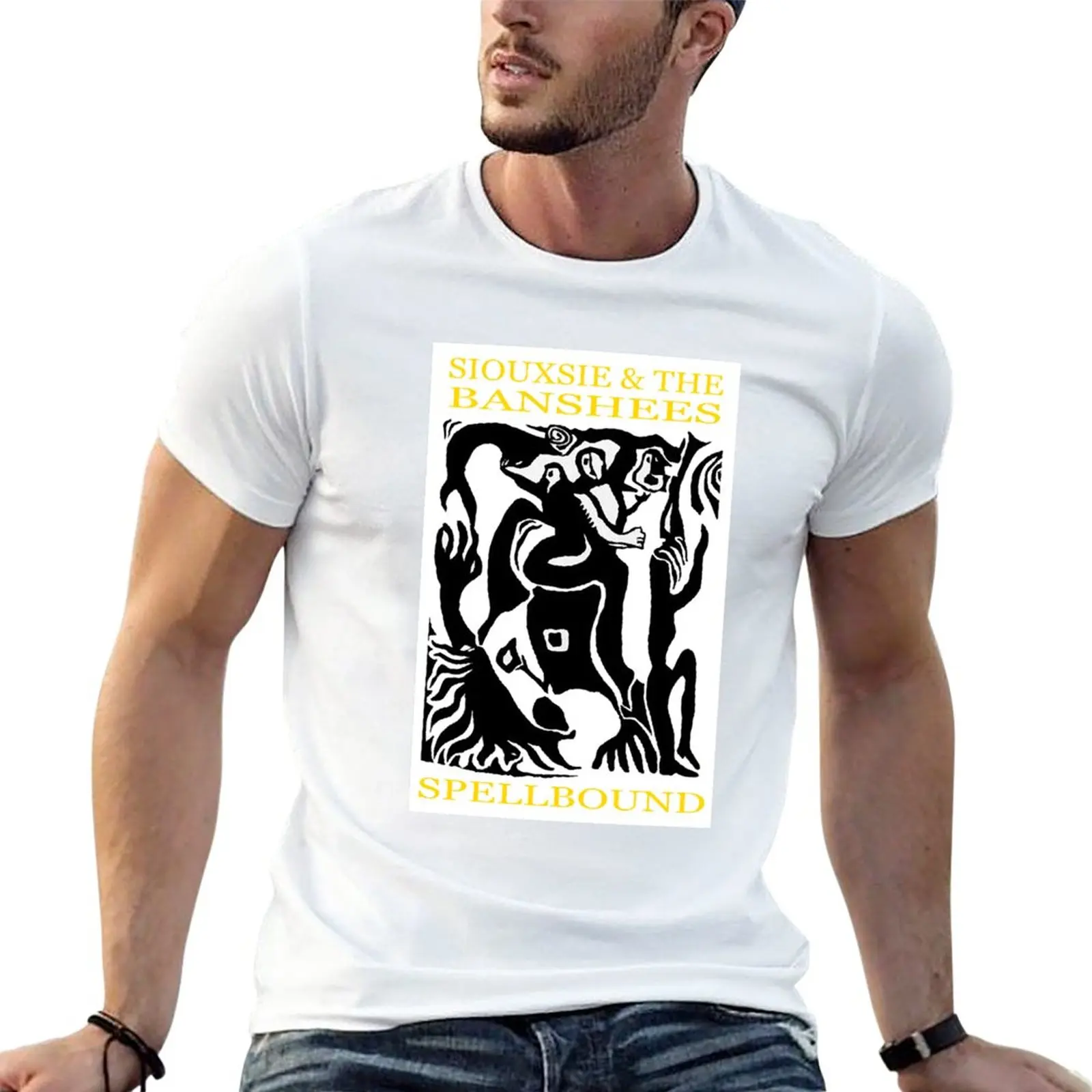 New Siouxsie and the Banshees - Spellbound 2 T-Shirt Anime t-shirt anime clothes summer top mens cotton t shirts