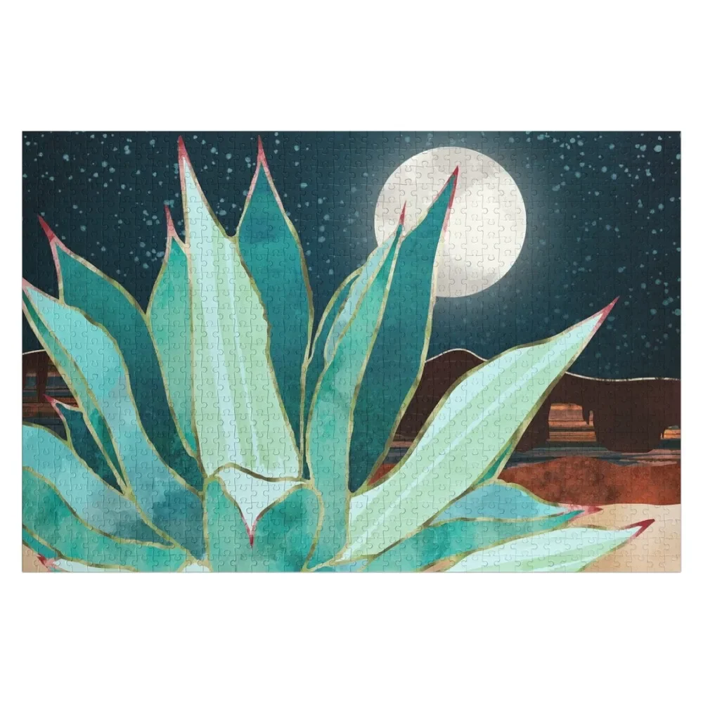 

Desert Agave Jigsaw Puzzle Christmas Toys Wooden Decor Paintings Custom Name Wood Personalized Wooden Name Puzzle