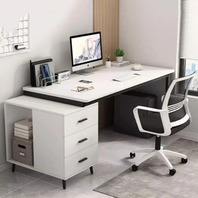 

Office Desks Corner Desk Simple Table Modern Minimalist Computer Organizer Offices Reception Tables Escritorio Multifunctional