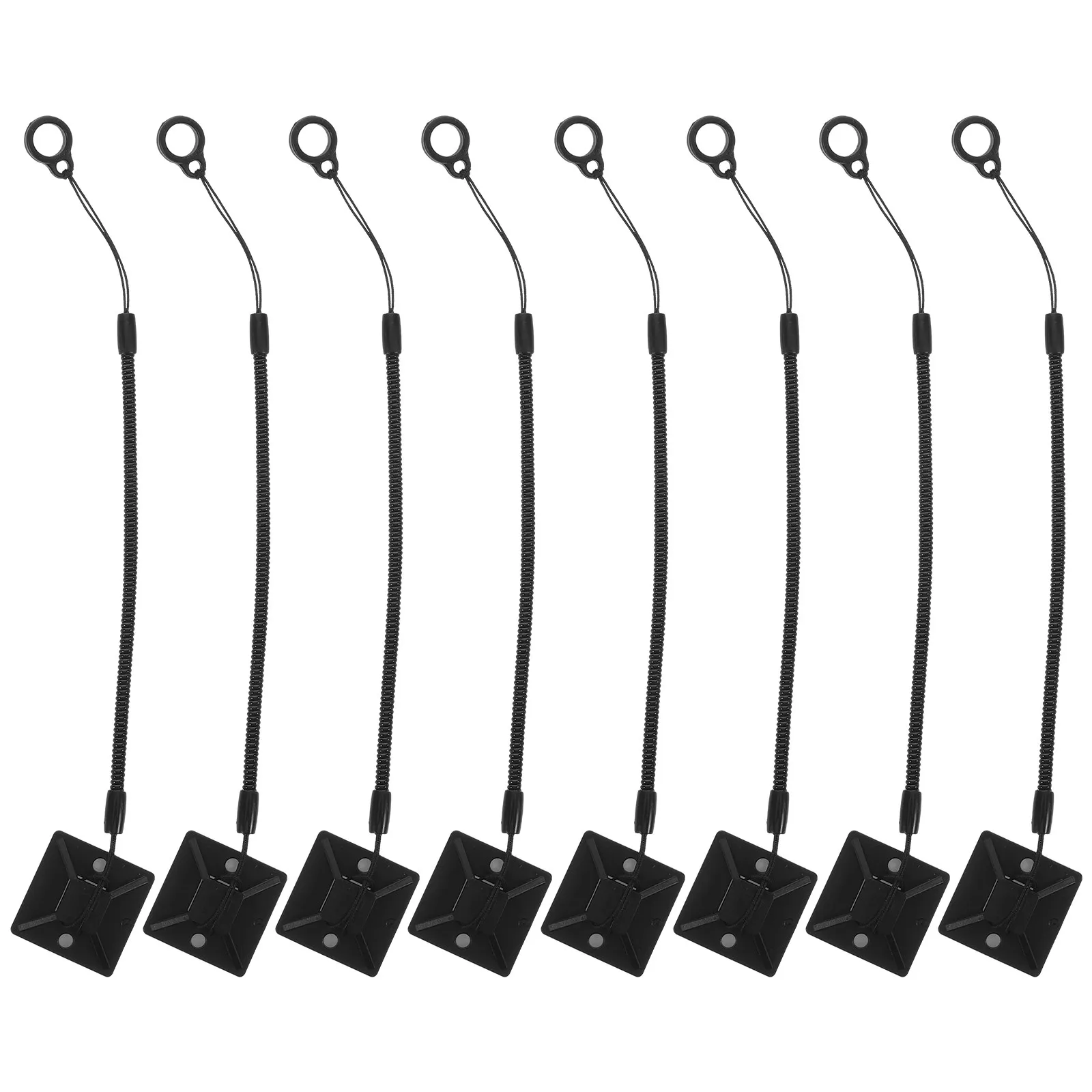 

8Pcs Anti-Lost Stylus Pen Holder Lanyard Elastic Retractable Spiral Tether for Tablets Drawing Office School Portable Use