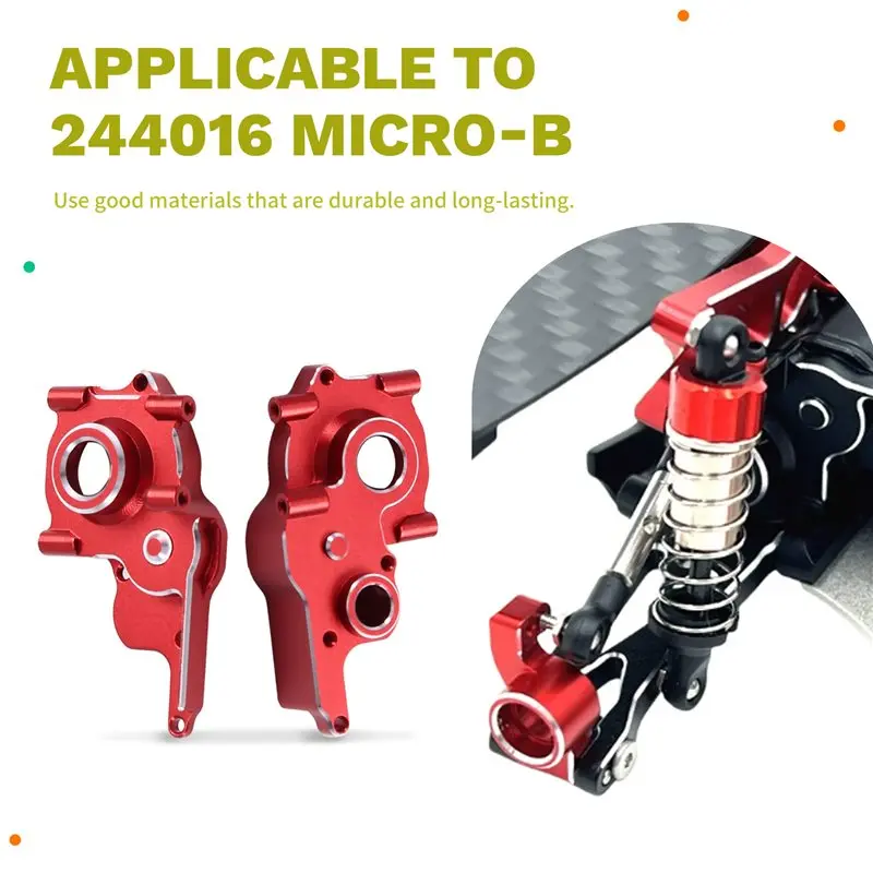 A49K-For LOSI Micro-B 1/24 RC Car Accessories Upgrade Transmission Housing Kit RC Car Parts