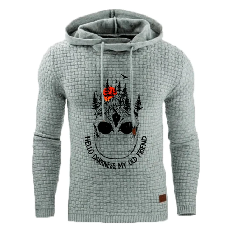 I modelli di esplosione in Europa e in America hanno colpito la camicia personalizzata con stampa teschio a maniche lunghe da uomo a colori MY113