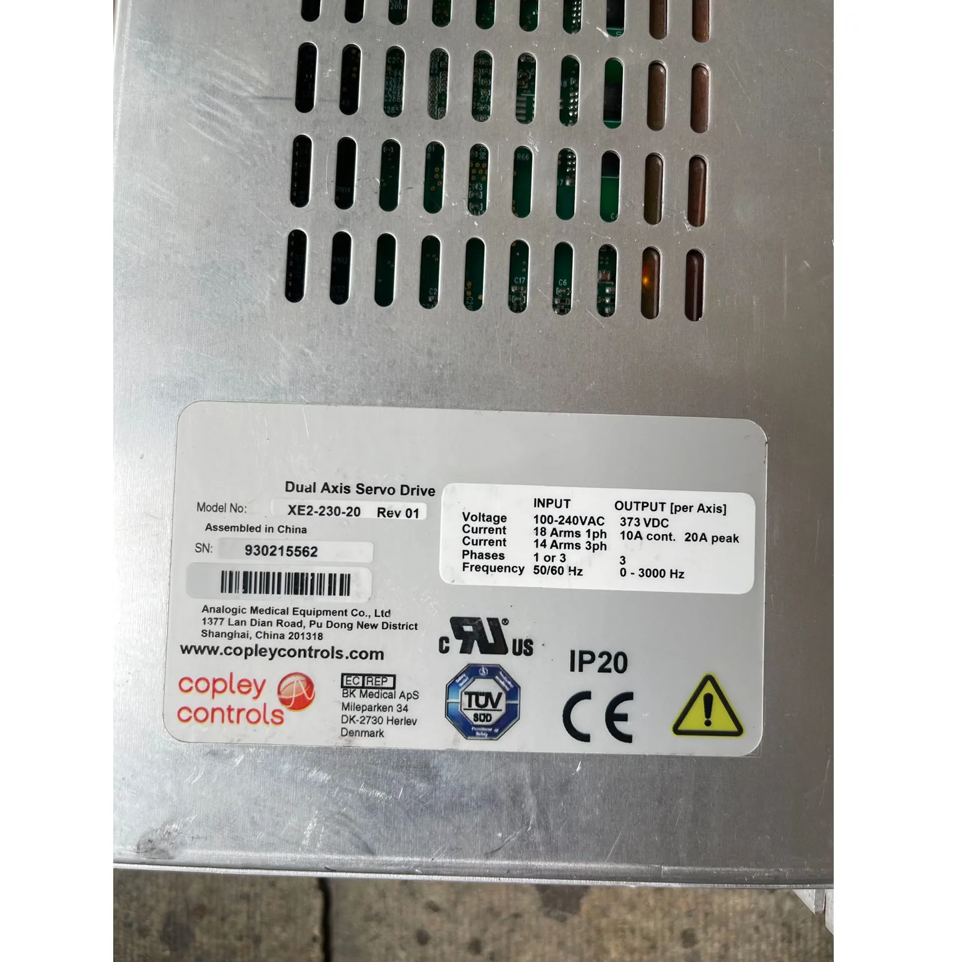 Servo Drive XE2-230-20 Com garantia