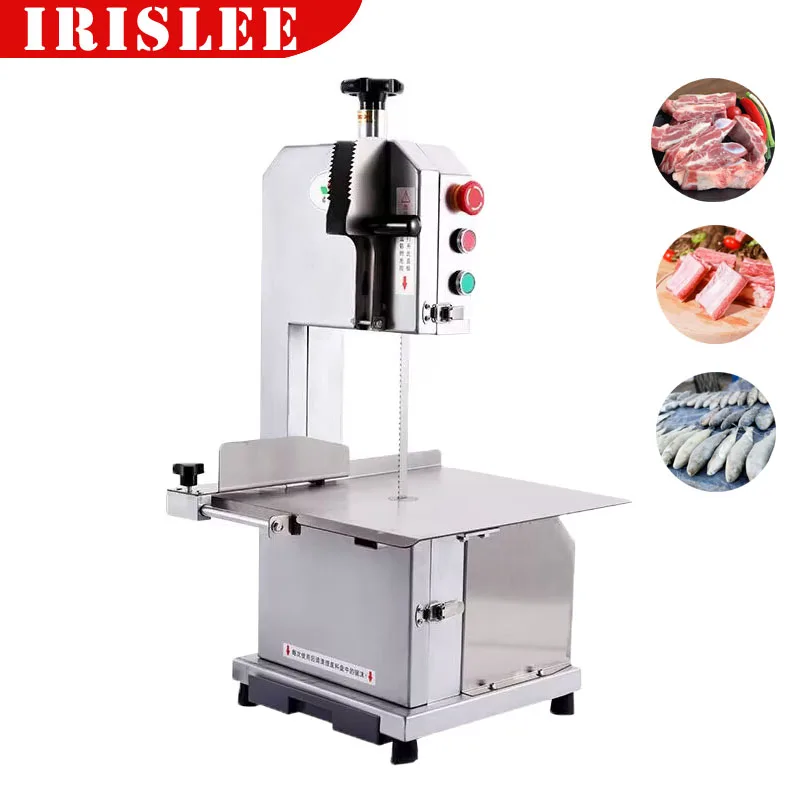 

Automatic Bone Cutter Commercial Bone Sawing Cutting Machine Pork Ribs Frozen Pork Trotters Bone Steak Cutting Machine