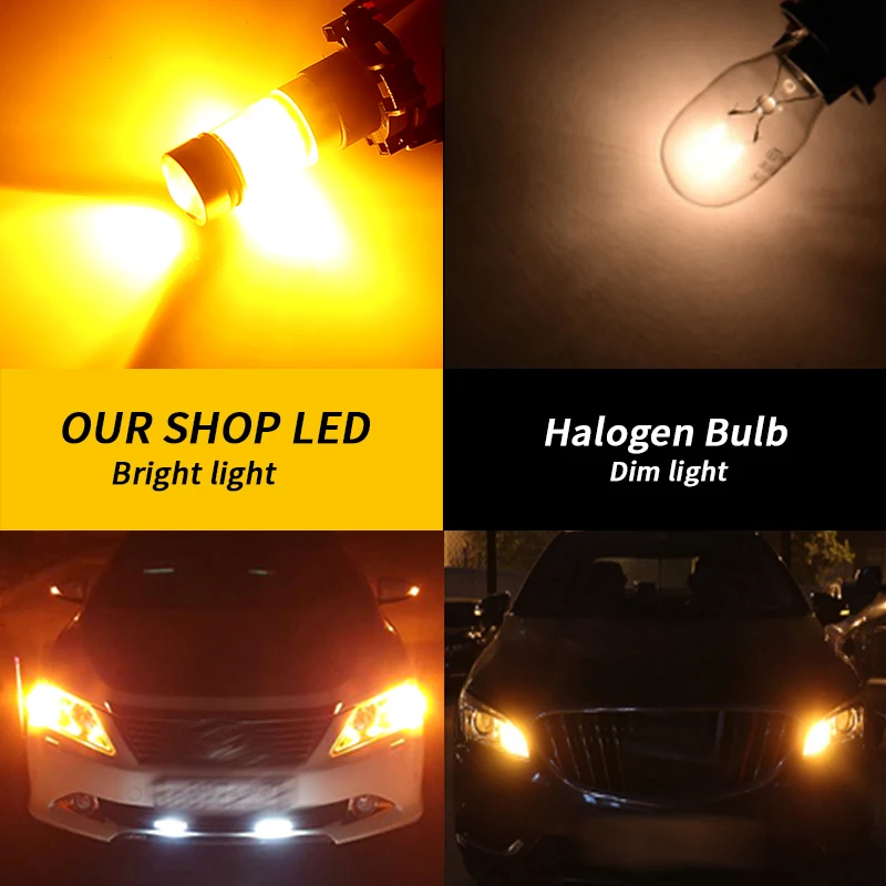 2PCS PSX24W LED Daying Running Lights Bulbs Canbus For Audi A1 10- A3 Convertible 08- RS3 09- A6 S6 C7 11- A4 B8 09-12 Q5 09-14