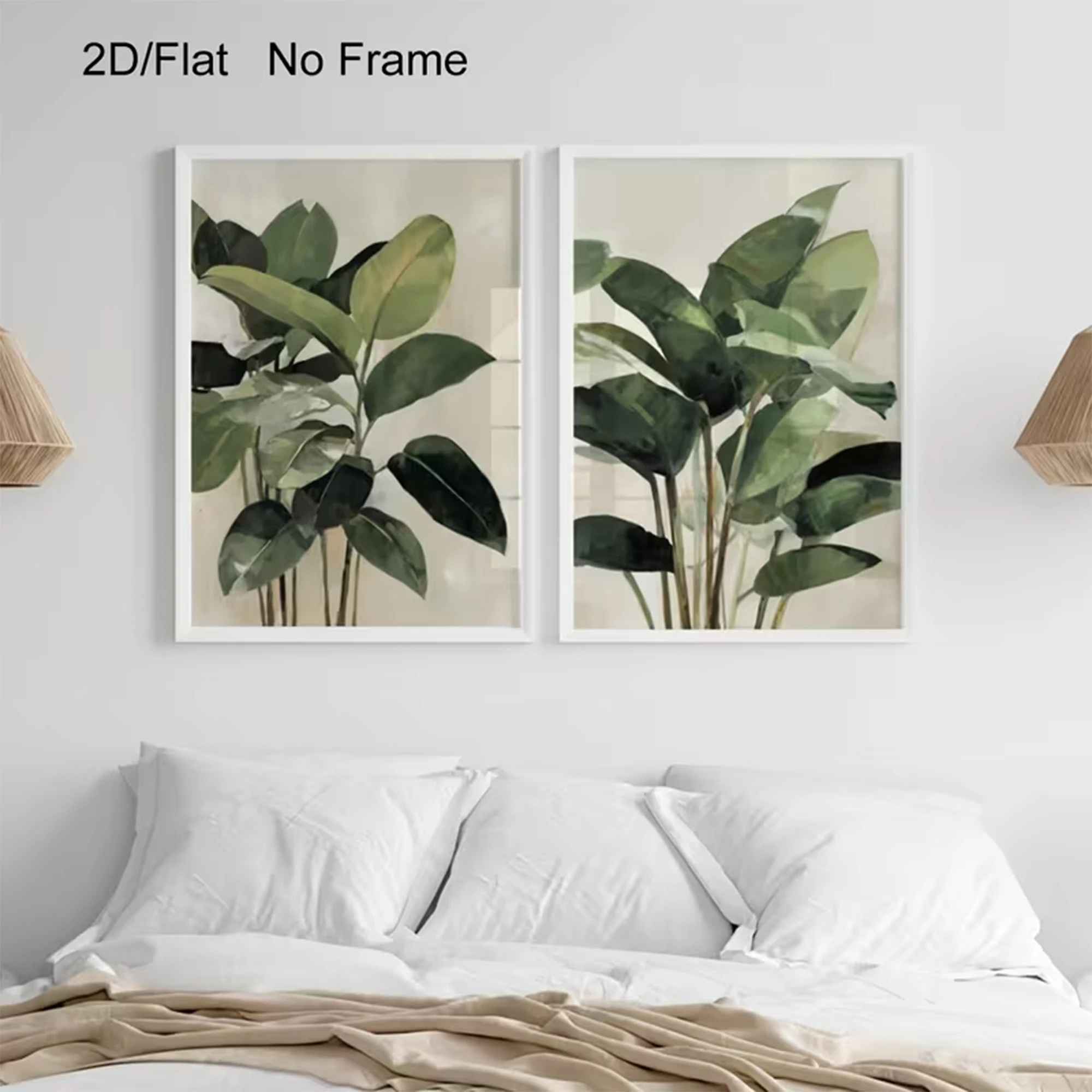 2pcs Modern Soft Botanical Fid - đánh giá và giá Fiddle Leaf Fig