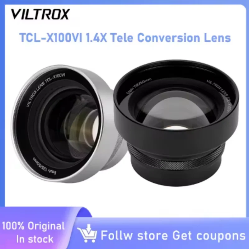 Viltrox TCL-X100VI 50mm 상당 망원 변환 렌즈 후지필름 X100VI X100V X100F 후지필름 X100 시리즈 카메라용