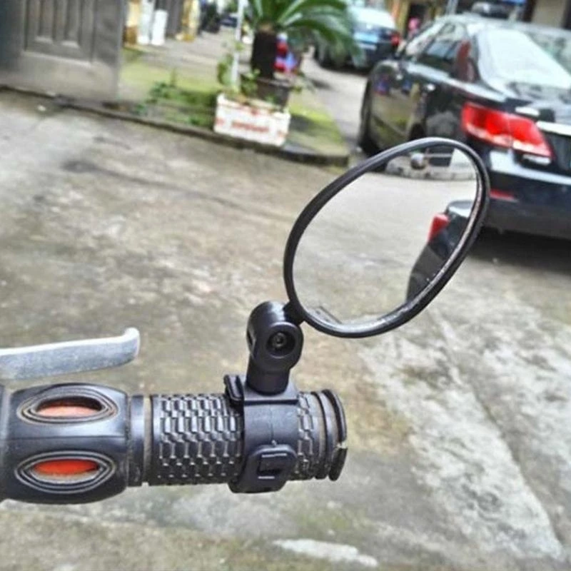 

Bike Mirror Handlebar Mount Rearview Mirror Wide Rear View Mirror