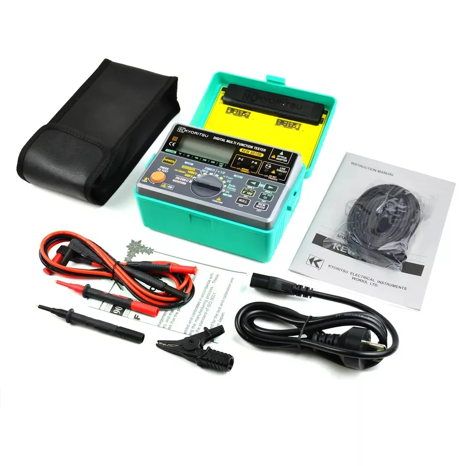 KYORITSU 디지털 다기능 테스터 (5 in 1), 메모리 및 통신 기능, 20/200OHMS, KEW6010A 교체