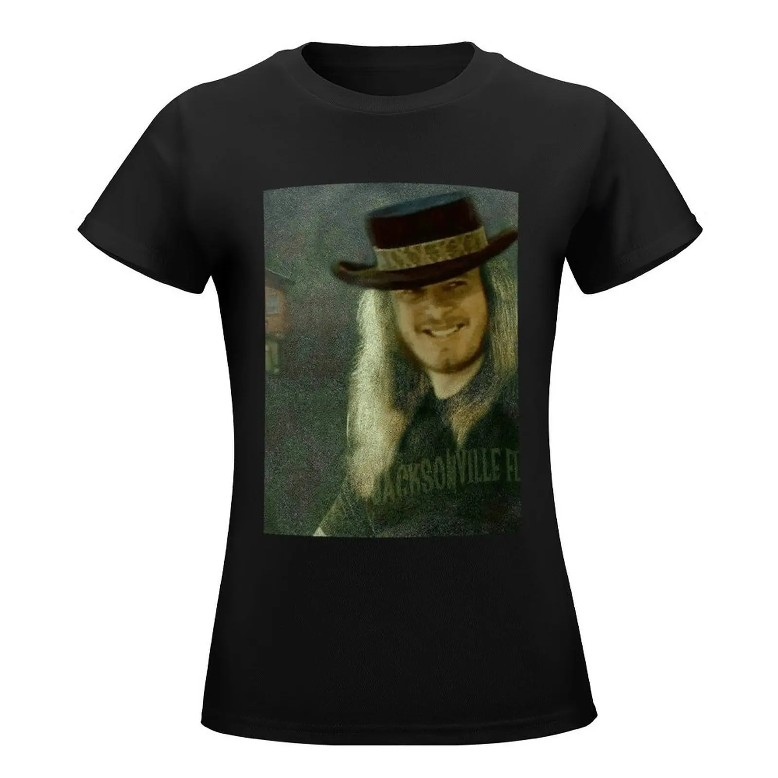 Ronnie Van ZantGraphic . T-Shirt female Blouse aesthetic clothes cute t-shirts for Women