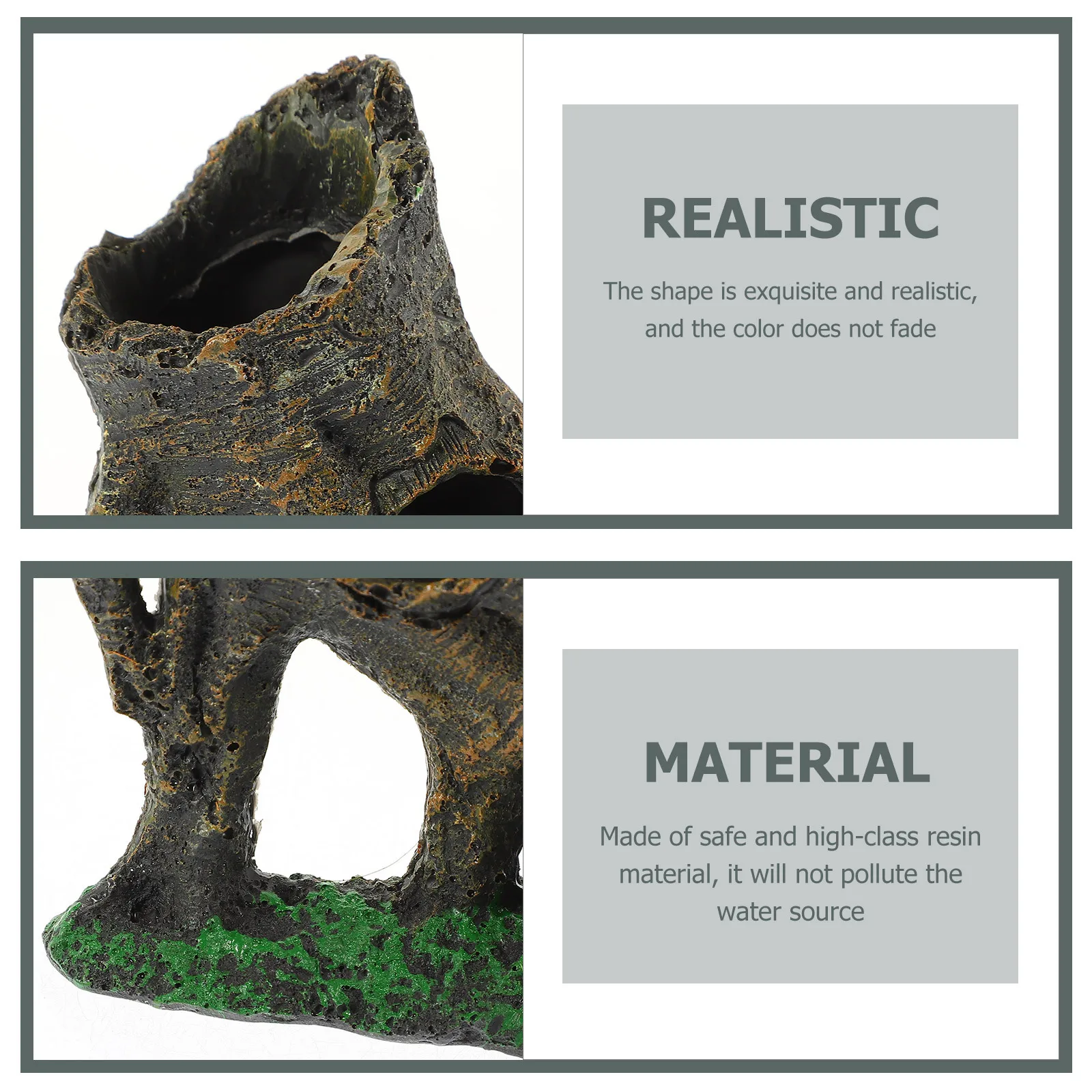 

Artificial Resin Tree Branch Fish Tank Ornament Natural Simulation Decoration Underwater Aquarium Landscape Decor