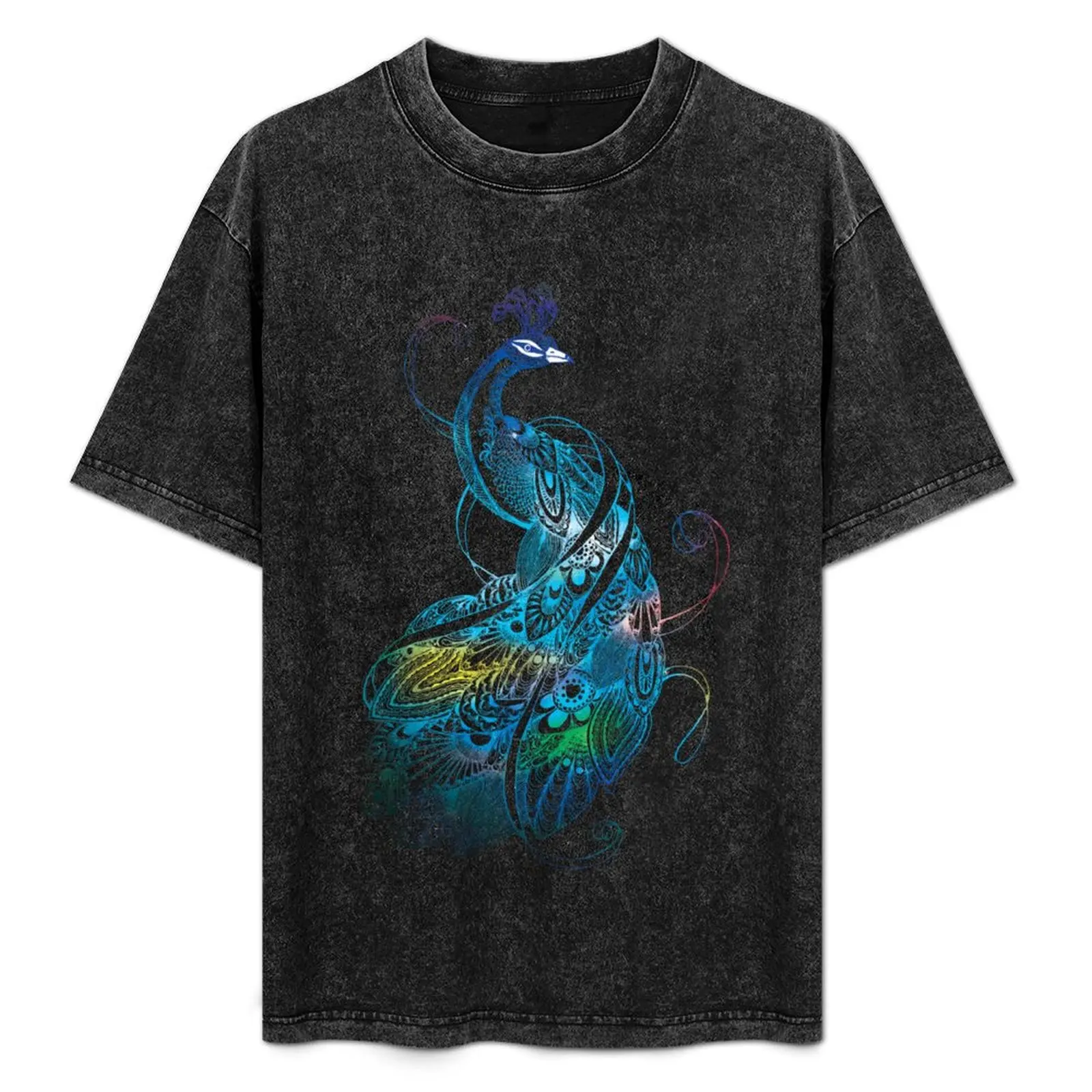 

Mandala Peacock Pattern — Type B T-Shirt tshirts personalised shirts graphic black t-shirts for men