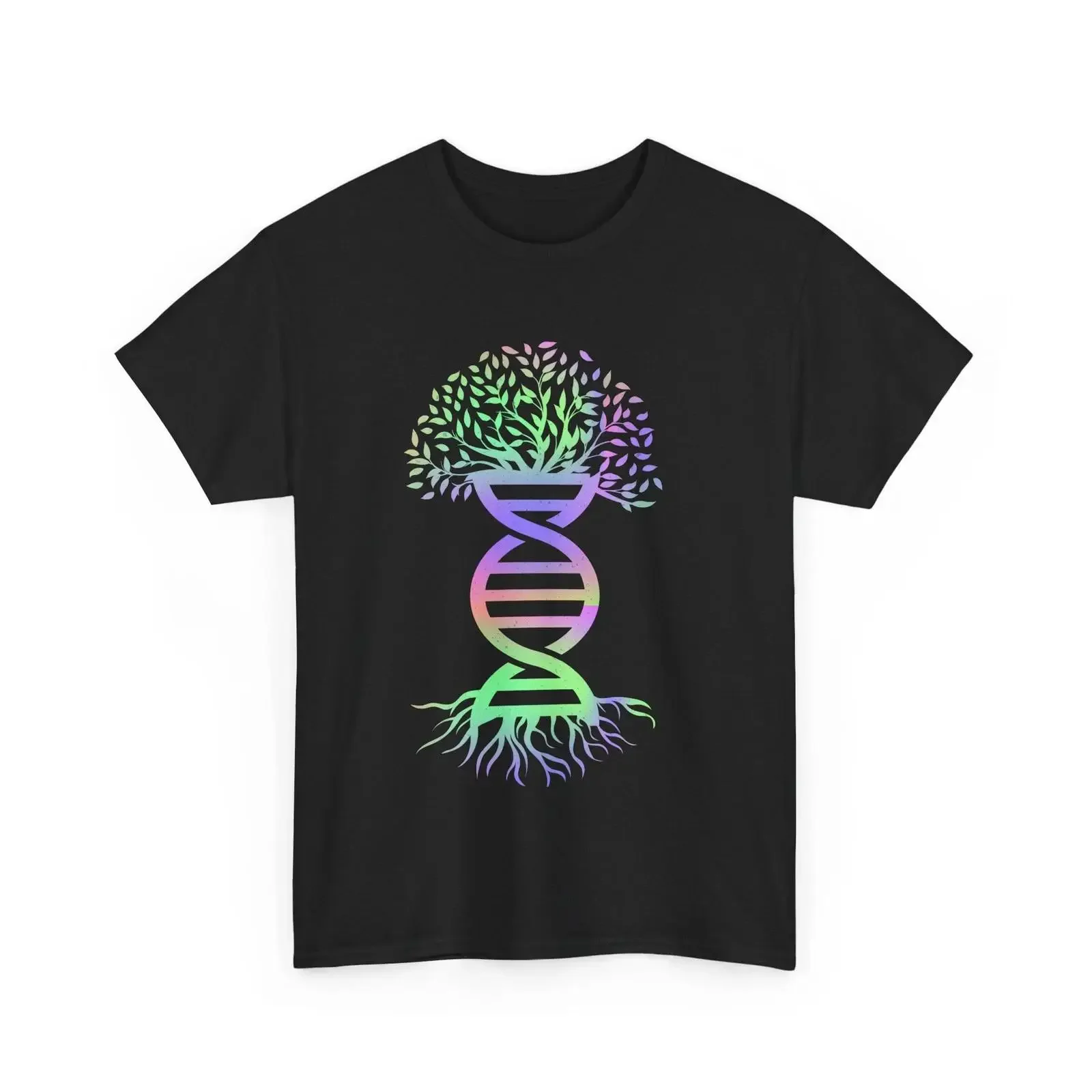 T-shirt DNA Biologie Arbre Génétique pour Biologues et Amateurs de Science, vintage, délavé, extensible, homme, motif graphique élégant