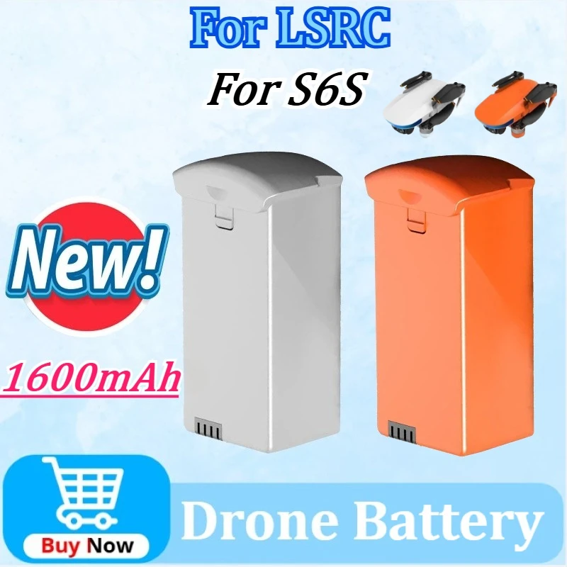

Newly Upgraded 7.4V 1600mAh Replacement Lithium Drone Battery For LSRC S6S Accessories Parts High Quality Rechargeable Battery