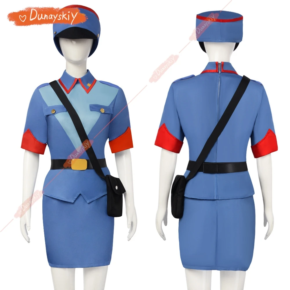 Officer Jenny Cosplay Costume Halloween Christmas Comic con Game Anime Party Customized Clothes