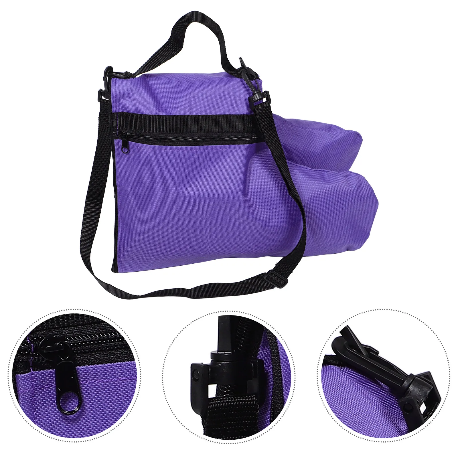 Tas Inline Skate yang Dapat Disesuaikan, Ringan, Tahan Air, Kantong Penyimpanan untuk Bersepeda, Bahan Berdensitas Tinggi, Bagian Bawah yang Diperkuat untuk Sepatu Roda