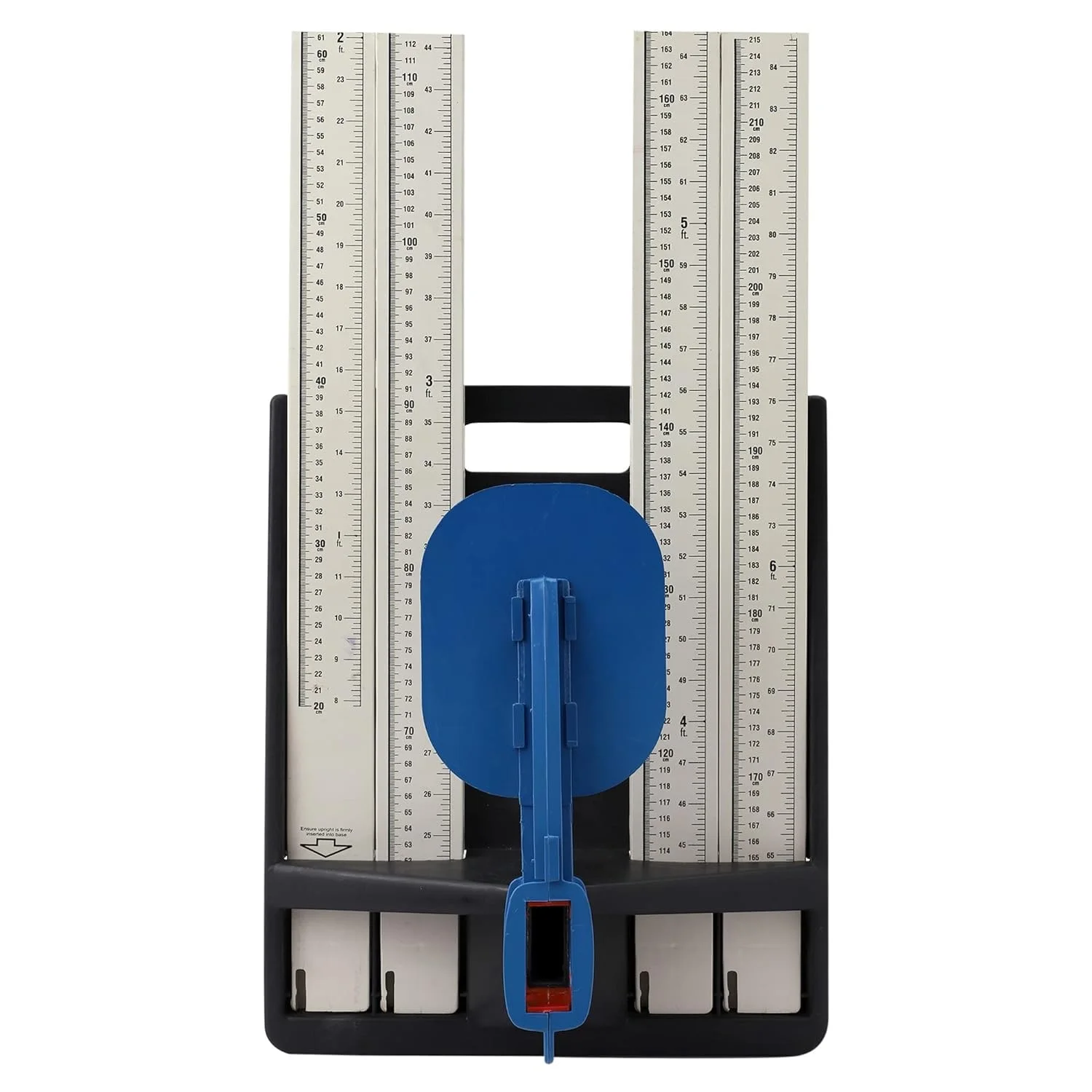 Mowell Hoogte Meetschaal Stadiometer Draagbaar Makkelijk Te Gebruiken Voor Volwassenen En Kinderen 210Cm Onbreekbare Basis Of Materieel