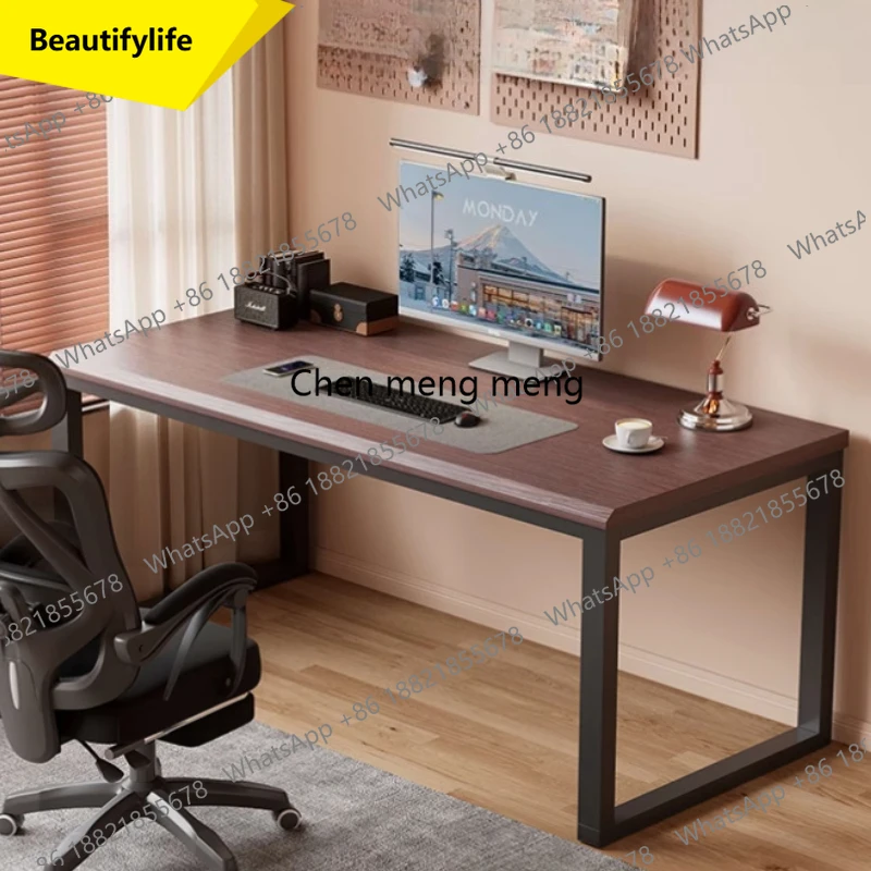 

a38 Минималистичный офисный стол для спальни, двухместный, с регулировкой высоты, уникальный дизайн, компьютерный игровой стол, угловой стол, мебель