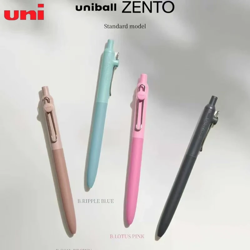 ألوان جديدة اليابان Uni Uniball ZENTO سلسلة هلام القلم ، صغير الأساسية 2nd 0.38/0.5 مللي متر مكتب الأعمال توقيع stylo القرطاسية المدرسية