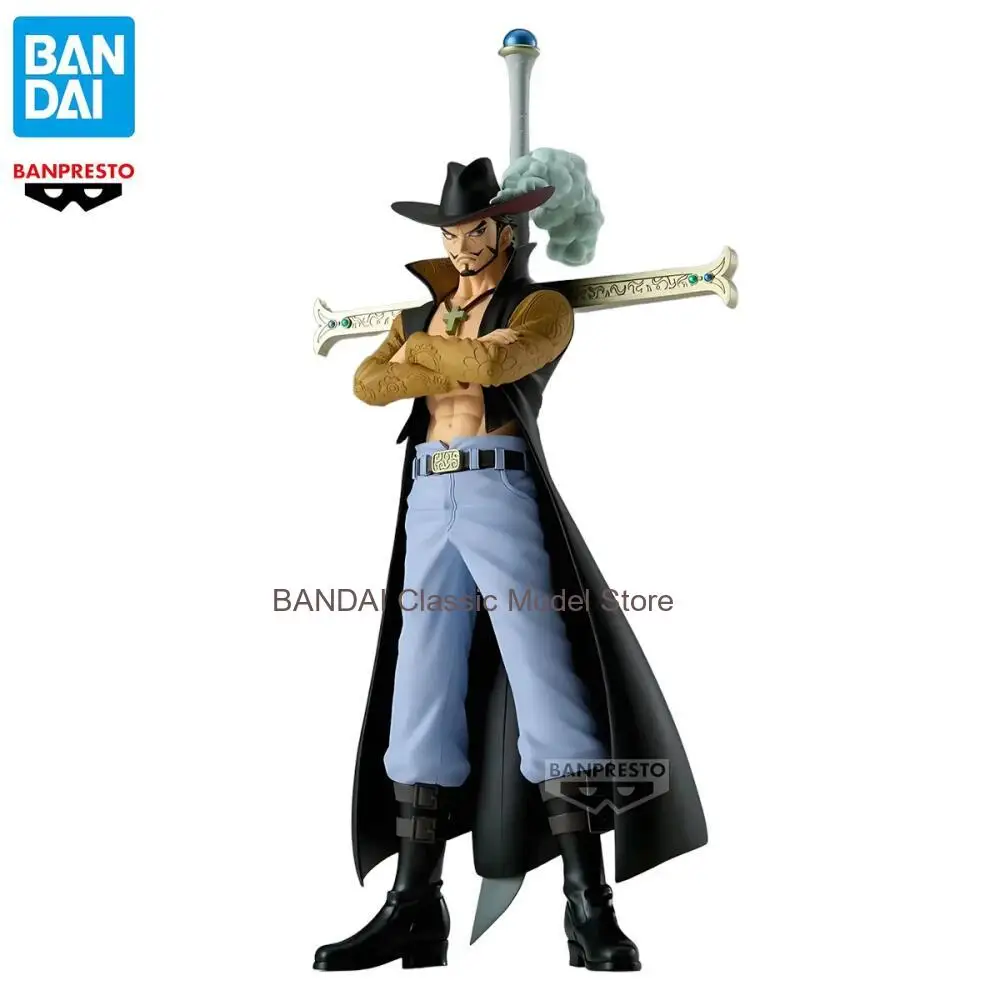 

In Stock BANDAI Genuine Anime One Piece DXF THE GRANDLINE SERIES EXTRA DRACULE.MIHAWK Action Figure Collectible Model Toy Gift