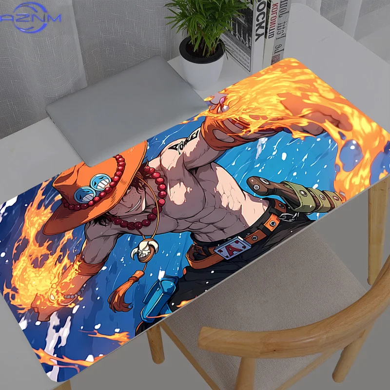 Mouse Pad One Piece Anime durable xxl new Carpe Large PC Gamer Computer Mausepad Varmilo Keyboard Gaming Accessories Desk Mat