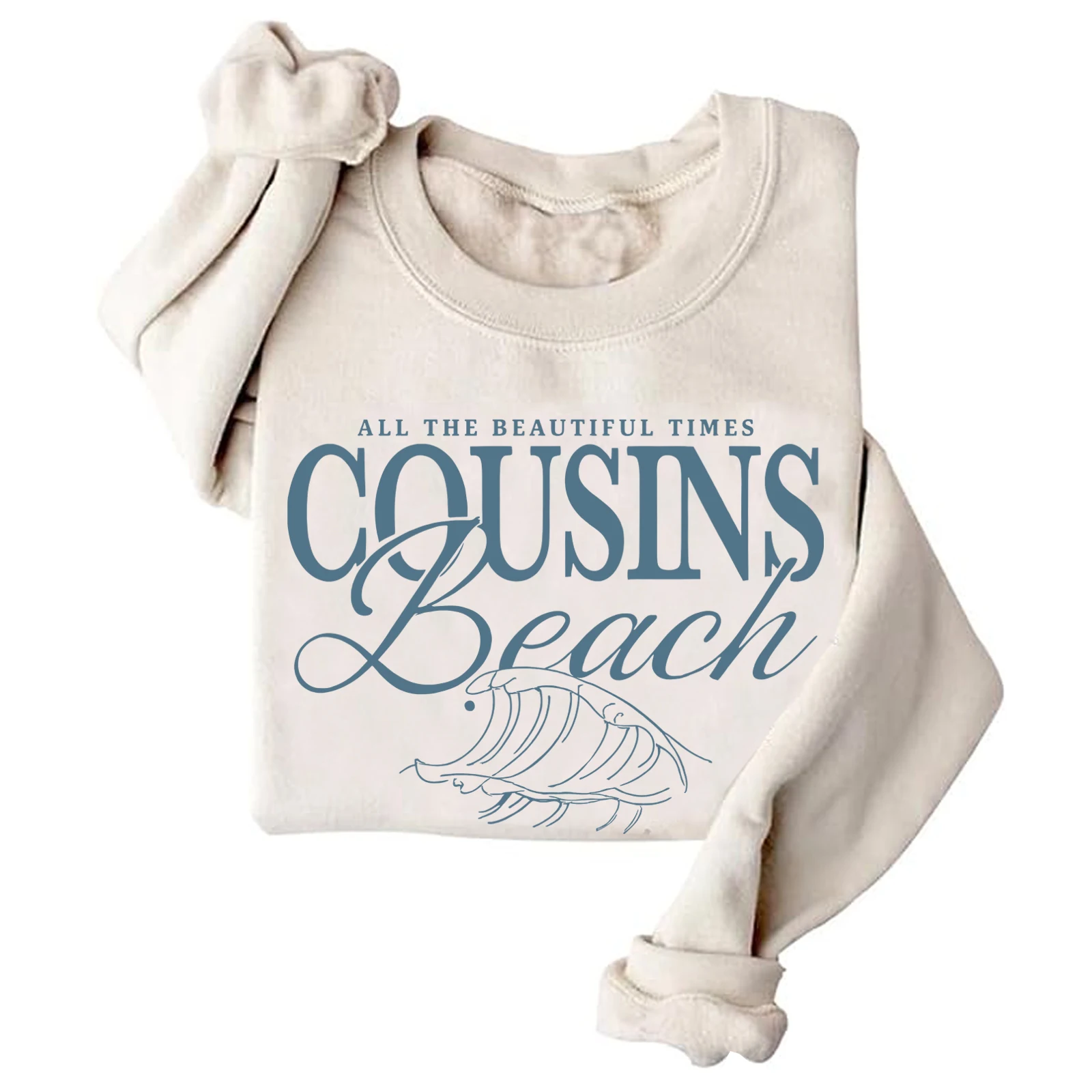 All the Beautiful Times Cousins Beach Sweatshirts The Summer I Turned Pretty Harajuku Pullover Tops