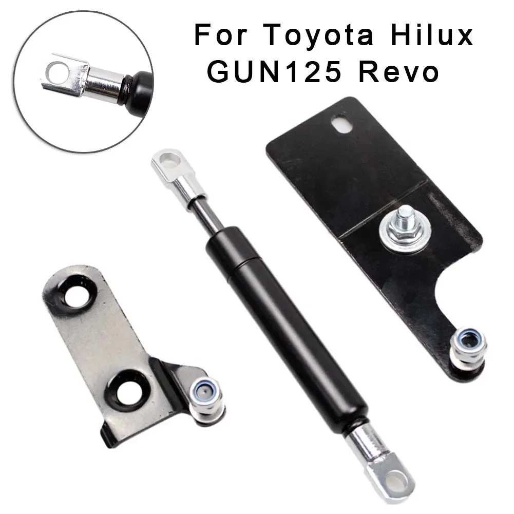 Pickup Tailgate Stainless Steel Gas Shock Absorber Struts For Toyota Hilux GUN125 Revo Rear Hood Gas Shock Forklift Shock Mounts