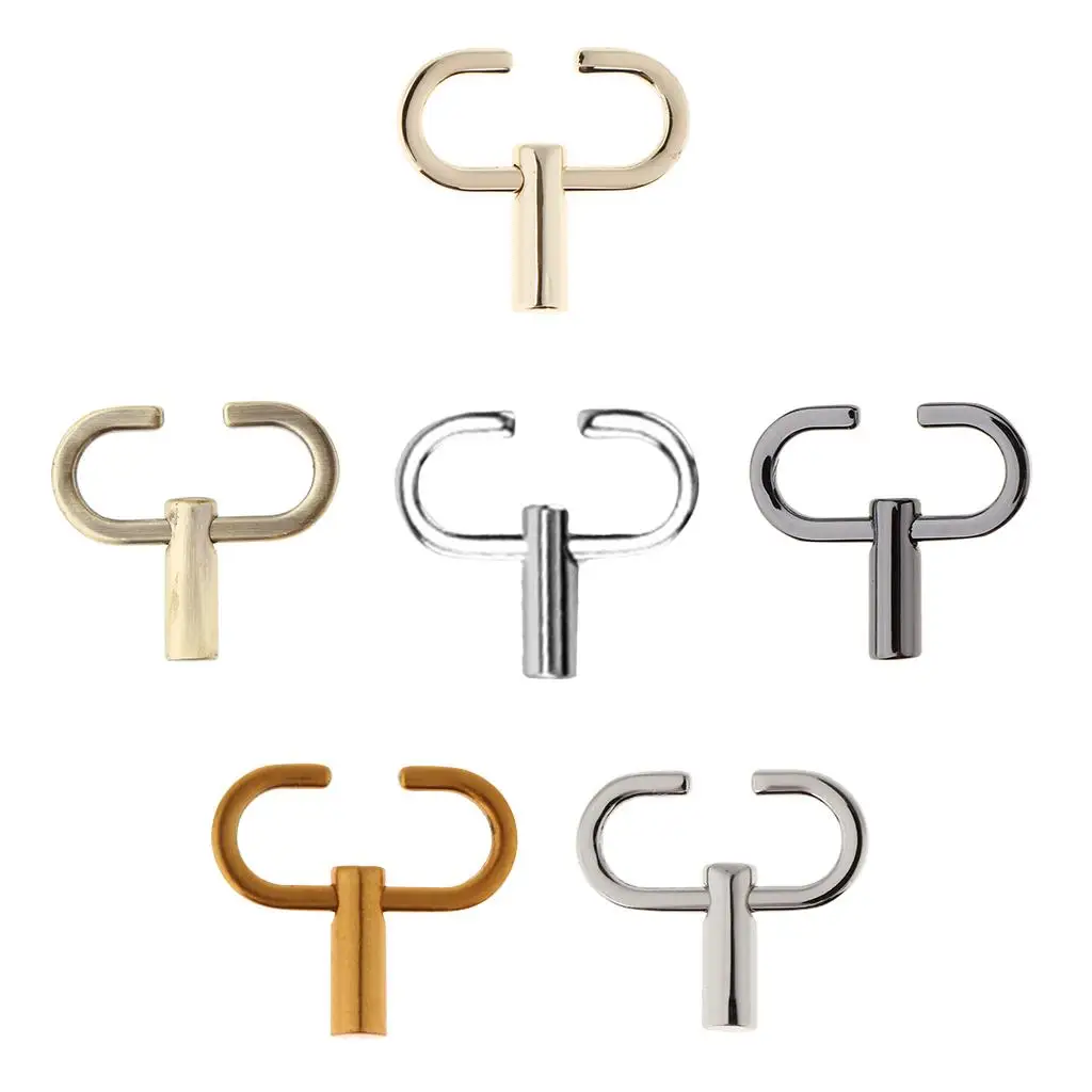 Metal Bag Chain Adjuster Buckle Lightweight Hardware Replacement for Handbags Shoulder Bags Clutch Purse Accessories Repair