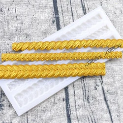Pearl Lace Silicone Sugarcraft Mold Resin Tools Cupcake Baking Mould Fondant Cake Decorating Tools