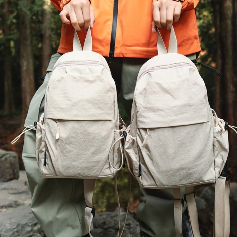 

New Spring Summer School Bag for Women Color Block Outdoor Travel Sports Backpack Korean Style Student Backpack