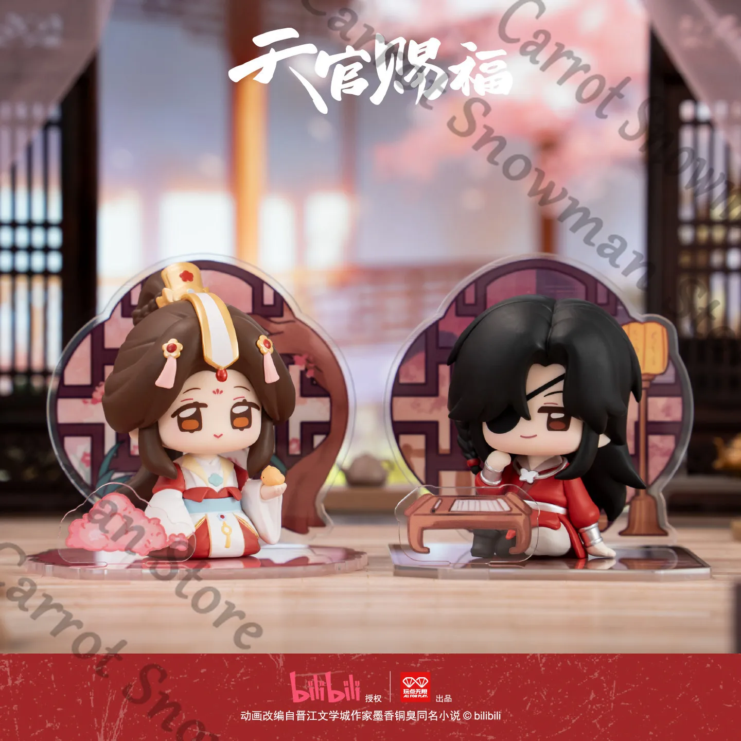 

Оригинальная фигурка «Благословение небожителей» «Классмейстеры вместе» Q-версия, милая, для украшения стола, подарок на день рождения