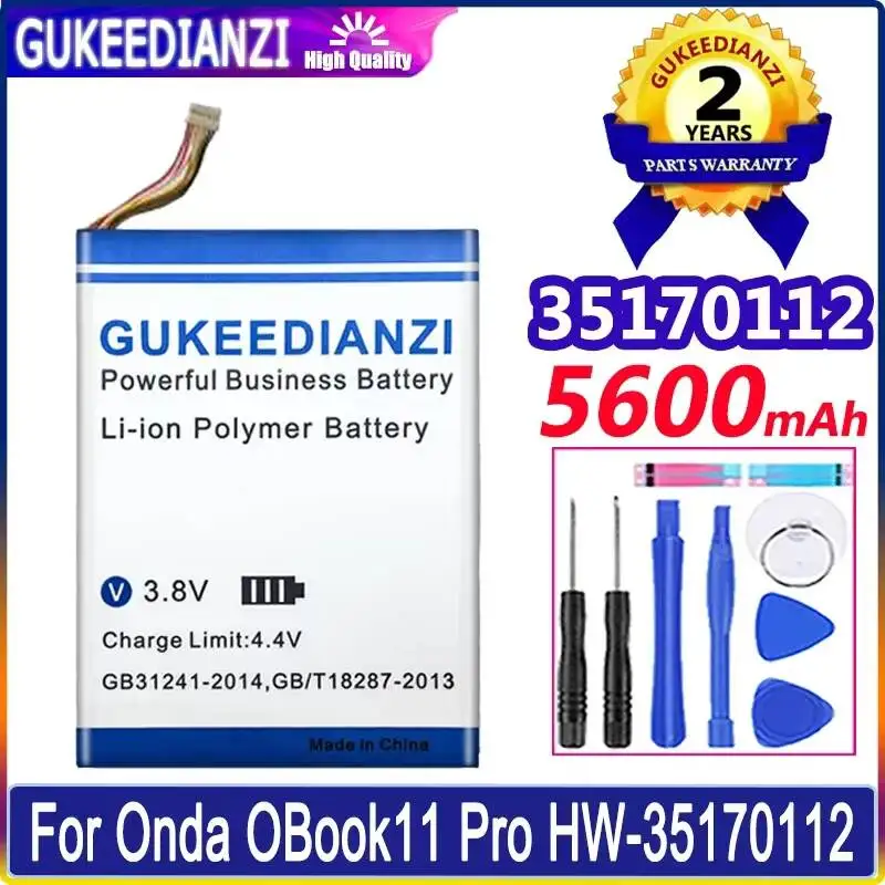 

Аккумулятор для ноутбука Onda Obook 11 Pro HW-35170112 35170112 OBook11 5600 мАч, высокая совместимость