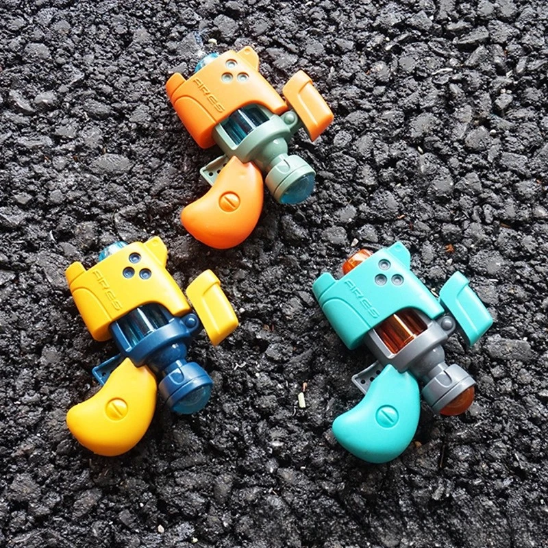 Mini pistola de juguete eléctrica con luz y sonido, pistola de octava Multicolor, juguete pequeño para bebés de 0 a 3 años, juguete para niños sin Control remoto