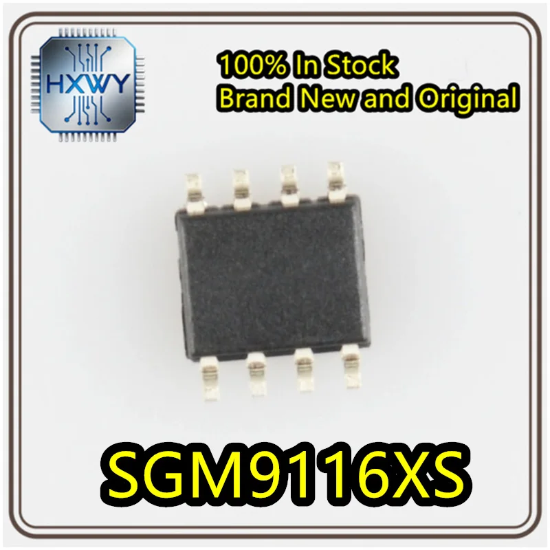 30/100 pieces SGM9116XS SOP8 Triple Channel High Definition Video Filter Driver Chip New Original Stock