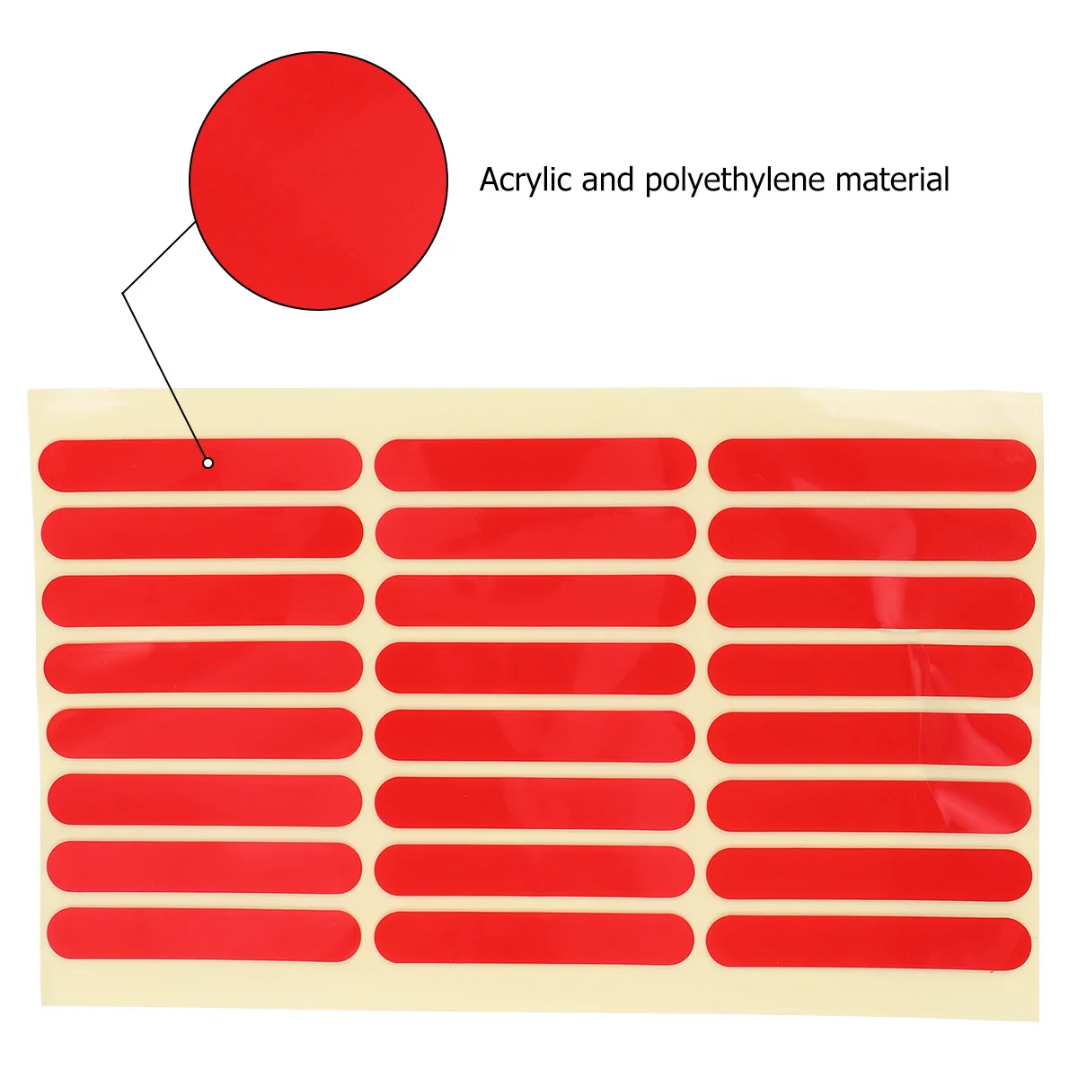 3 szt. Dwustronne taśmy klejące do paznokci, mocne, wodoodporne, do zdobienia paznokci, narzędzie do salonu, tablica ekspozycyjna, 24 naklejki na każdę.