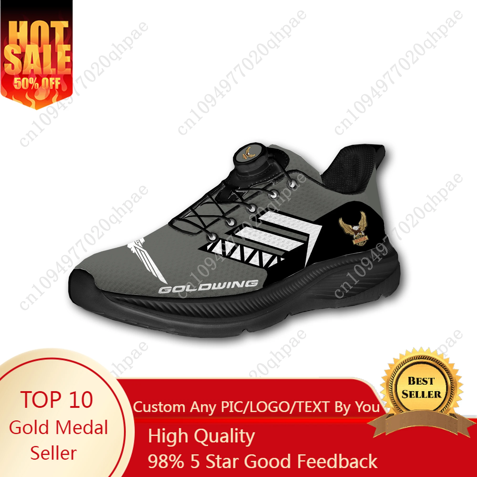 

Кроссовки G-Goldwings для мужчин и женщин с вращающейся застежкой без шнурков, дышащие, легкие, для активного отдыха, индивидуальный дизайн