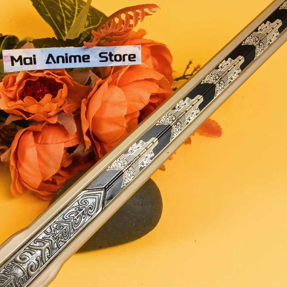 11.6inch Metal Naraka Bladepoint Katana Real Katana Damascus Sword Original Samurai Sabre Anime Steel Sword Unsharp Toy Gift