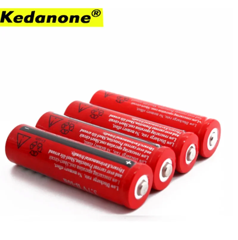 18650 Batterij 3.7 V 4200 Mah Li-Ion Oplaadbare Batterij Voor Led Zaklamp Oplaadbare Batterijen Accelerator + Gratis Verzending