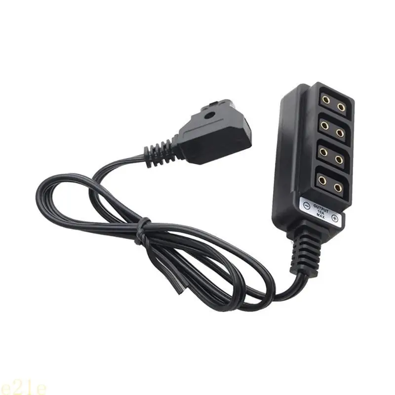 

E21E Soft Flexible Cable for Anton V-mount Battery D-TAP Out to 4 D-tap Female
